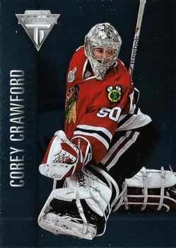 #17 Corey Crawford - Chicago Blackhawks - 2013-14 Panini Titanium Hockey
