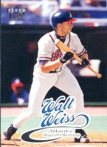 #17 Walt Weiss - Atlanta Braves - 1999 Ultra Baseball