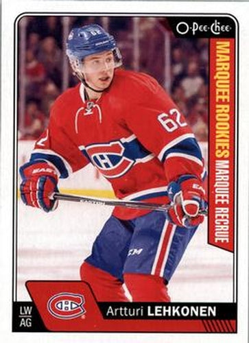 #677 Artturi Lehkonen - Montreal Canadiens - 2016-17 O-Pee-Chee Update Hockey