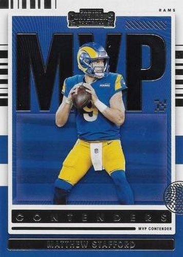 #MVP-MST Matthew Stafford - Los Angeles Rams - 2021 Panini Contenders - MVP Contenders Football