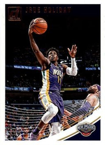 #17 Jrue Holiday - New Orleans Pelicans - 2018-19 Donruss Basketball