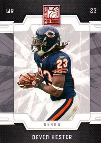 #17 Devin Hester - Chicago Bears - 2009 Donruss Elite Football