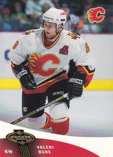 #17 Valeri Bure - Calgary Flames - 2000-01 Upper Deck Heroes Hockey