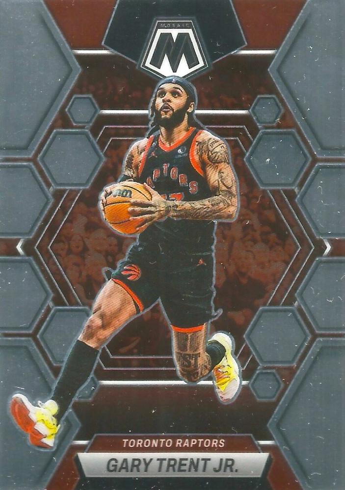 #17 Gary Trent Jr. - Toronto Raptors - 2022-23 Panini Mosaic Basketball
