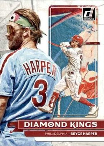 #17 Bryce Harper - Philadelphia Phillies - 2022 Donruss Baseball