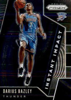 #17 Darius Bazley - Oklahoma City Thunder - 2019-20 Panini Prizm - Instant Impact Basketball
