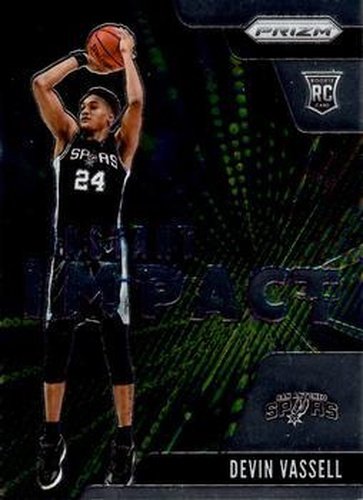 #17 Devin Vassell - San Antonio Spurs - 2020-21 Panini Prizm - Instant Impact Basketball