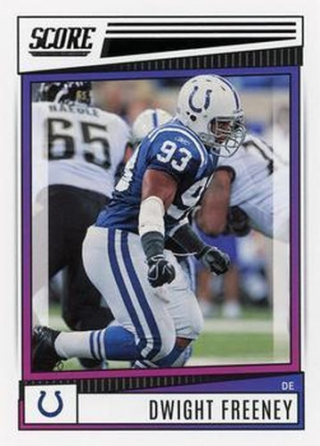 #17 Dwight Freeney - Indianapolis Colts - 2022 Score Football