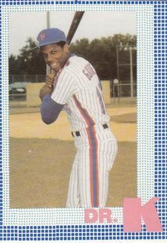 #17 Dwight Gooden - New York Mets - 1985 Renata Galasso Dwight Gooden Dr. K Baseball