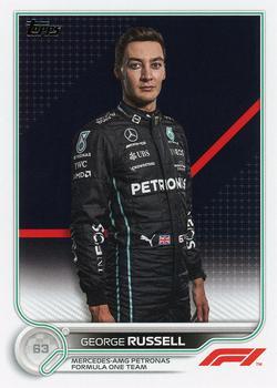 #17 George Russell - Mercedes-AMG Petronas Formula One Team - 2022 Topps Formula 1 Racing