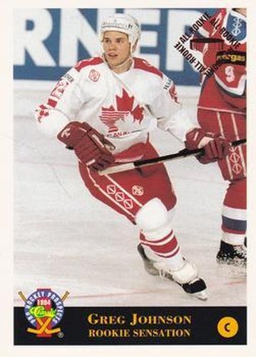 #17 Greg Johnson - Canada - 1994 Classic Pro Hockey Prospects Hockey