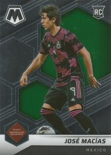 #17 Jose Macias - Mexico - 2021-22 Panini Mosaic Road to FIFA World Cup Soccer