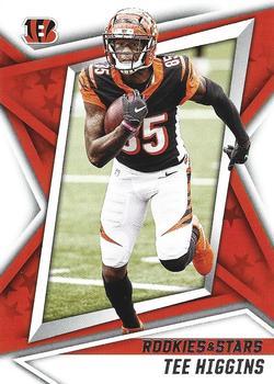 #17 Tee Higgins - Cincinnati Bengals - 2021 Panini Rookies & Stars Football