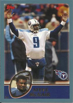 #17 Steve McNair - Tennessee Titans - 2003 Topps Football