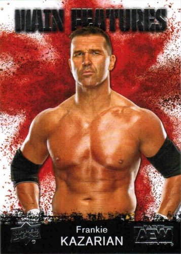#MF-17 Frankie Kazarian - 2021 Upper Deck AEW - Main Features Wrestling