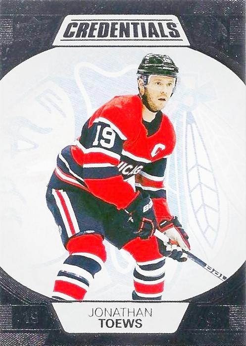 #17 Jonathan Toews - Chicago Blackhawks - 2022-23 Upper Deck Credentials Hockey