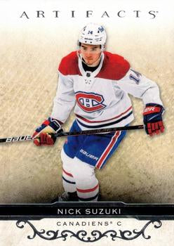 #17 Nick Suzuki - Montreal Canadiens - 2021-22 Upper Deck Artifacts Hockey