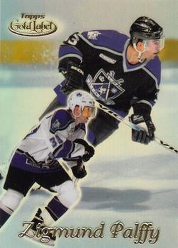 #17 Zigmund Palffy - Los Angeles Kings - 1999-00 Topps Gold Label Hockey