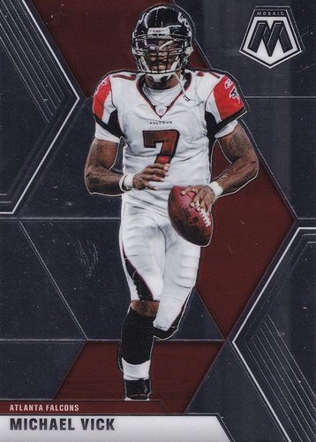 #17 Michael Vick - Atlanta Falcons - 2020 Panini Mosaic Football
