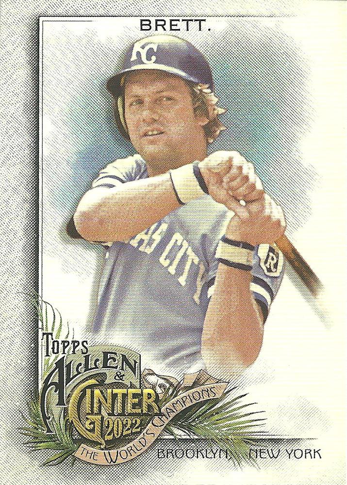 #17 George Brett - Kansas City Royals - 2022 Topps Allen & Ginter Baseball
