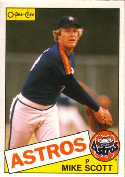 #17 Mike Scott - Houston Astros - 1985 O-Pee-Chee Baseball