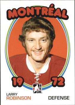 #17 Larry Robinson - Montreal Canadiens - 2009-10 In The Game 1972 The Year In Hockey