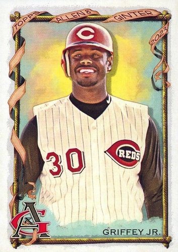 #17 Ken Griffey Jr. - Cincinnati Reds - 2023 Topps Allen & Ginter Baseball