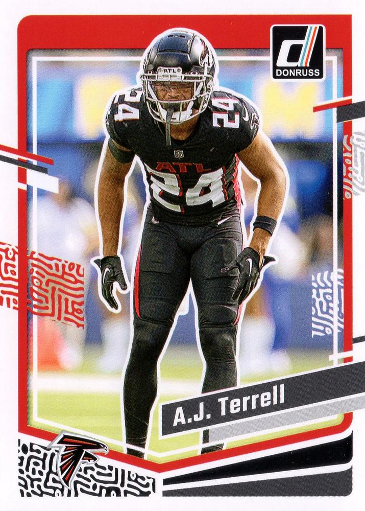 #17 A.J. Terrell - Atlanta Falcons - 2023 Donruss Football