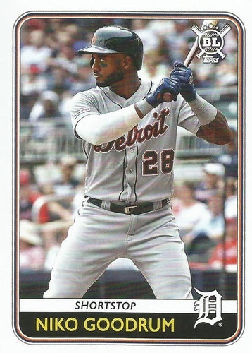 #18 Niko Goodrum - Detroit Tigers - 2020 Topps Big League Baseball