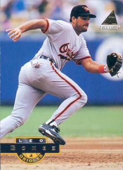 #180 Leo Gomez - Baltimore Orioles - 1994 Pinnacle Baseball