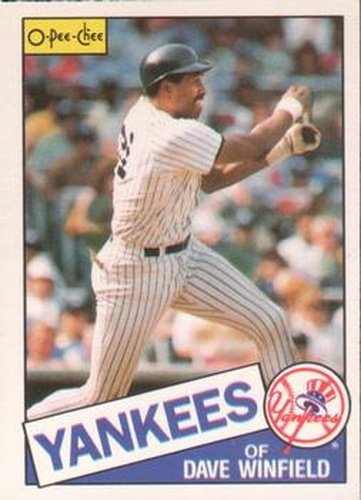 #180 Dave Winfield - New York Yankees - 1985 O-Pee-Chee Baseball