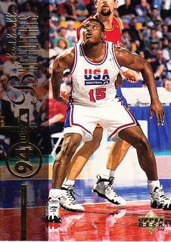 #180 Larry Johnson - USA - 1994-95 Upper Deck Basketball