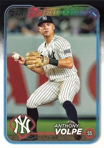 #180 Anthony Volpe - New York Yankees - 2024 Topps Baseball