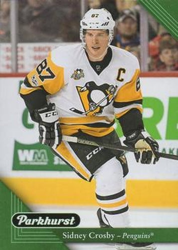 #180 Sidney Crosby - Pittsburgh Penguins - 2017-18 Parkhurst Hockey