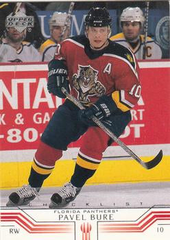 #180 Pavel Bure - Florida Panthers - 2001-02 Upper Deck Hockey