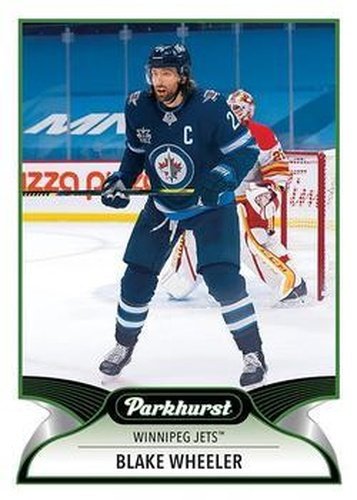 #180 Blake Wheeler - Winnipeg Jets - 2021-22 Parkhurst Hockey