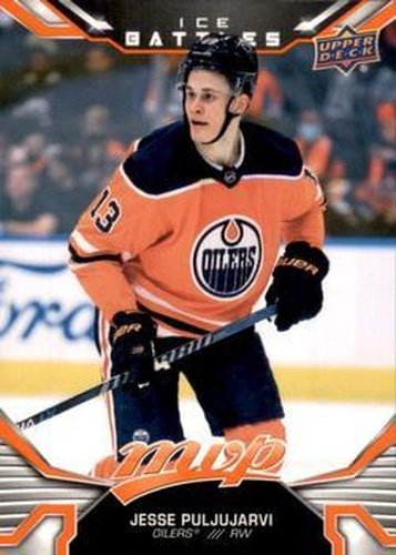 #180 Jesse Puljujarvi - Edmonton Oilers - 2022-23 Upper Deck MVP - Ice Battles Hockey