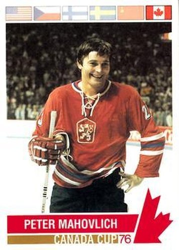 #180 Pete Mahovlich - Canada - 1992 Future Trends '76 Canada Cup Hockey
