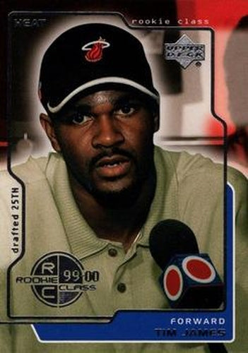 #180 Tim James - Miami Heat - 1999-00 Upper Deck Basketball