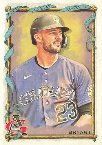 #180 Kris Bryant - Colorado Rockies - 2023 Topps Allen & Ginter Baseball