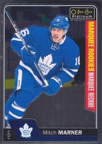 #180 Mitch Marner - Toronto Maple Leafs - 2016-17 O-Pee-Chee Platinum Hockey