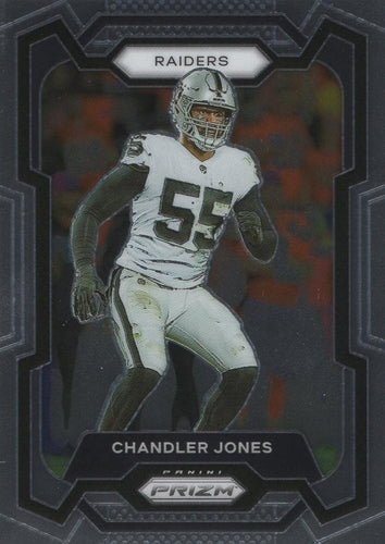#180 Chandler Jones - Las Vegas Raiders - 2023 Panini Prizm Football