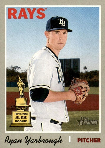 #181 Ryan Yarbrough - Chicago White Sox - 2019 Topps Heritage Baseball