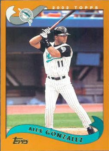 #181 Alex Gonzalez - Florida Marlins - 2002 Topps Baseball