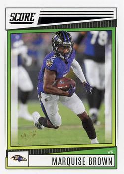 #181 Marquise Brown - Baltimore Ravens - 2022 Score Football