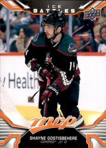 #181 Shayne Gostisbehere - Arizona Coyotes - 2022-23 Upper Deck MVP - Ice Battles Hockey