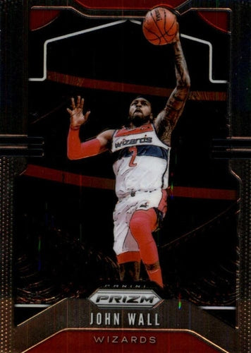 #181 John Wall - Washington Wizards - 2019-20 Panini Prizm Basketball