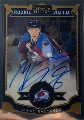 #181 Mikko Rantanen - Colorado Avalanche - 2015-16 O-Pee-Chee Platinum Hockey