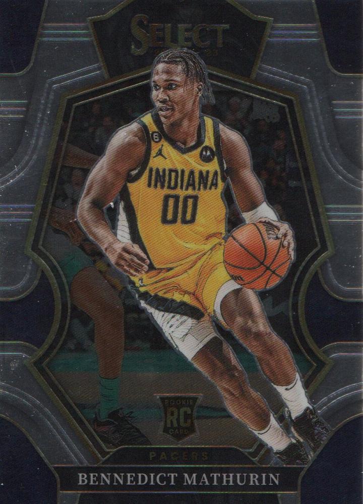 #182 Bennedict Mathurin - Indiana Pacers - 2022-23 Panini Select Basketball