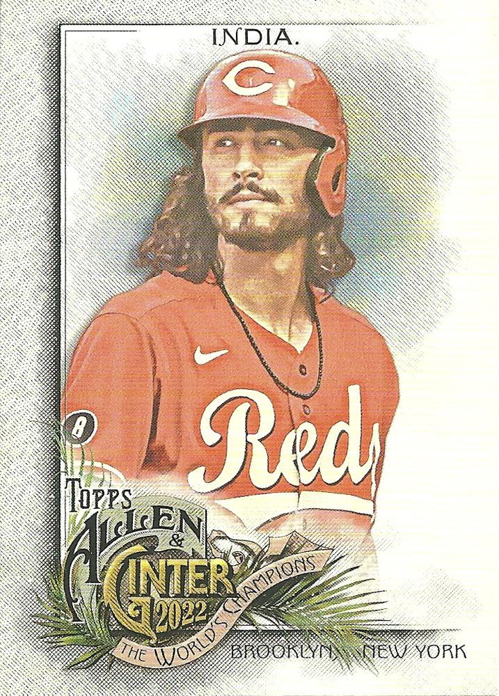 #182 Jonathan India - Cincinnati Reds - 2022 Topps Allen & Ginter Baseball